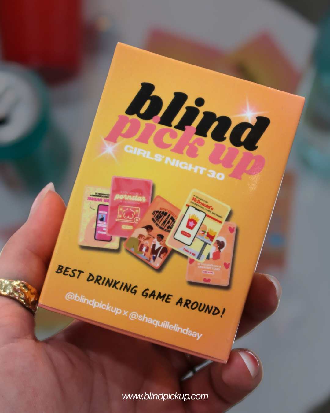 Girls' Night 3.0 Drinking Game - @shaquille.lindsay x @blindpickup
