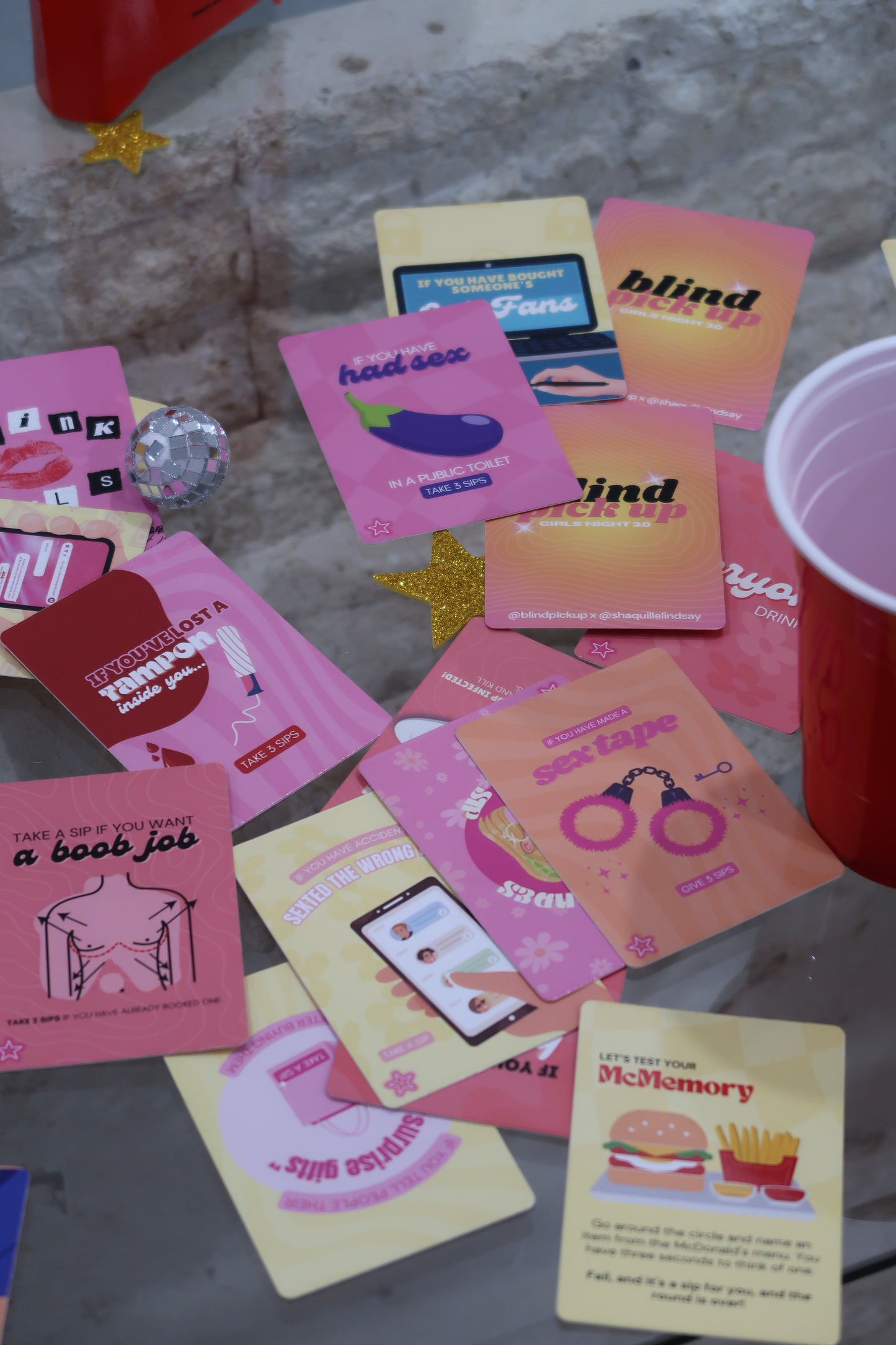 Girls' Night 3.0 Drinking Game - @shaquille.lindsay x @blindpickup