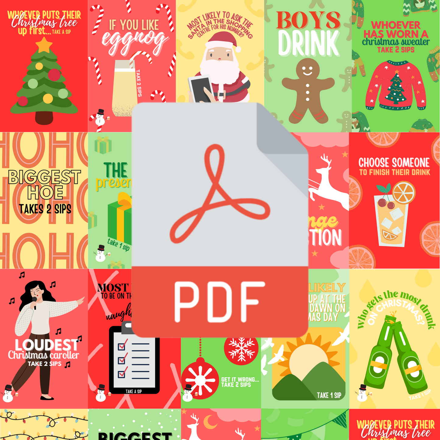 Christmas Drinking Game
